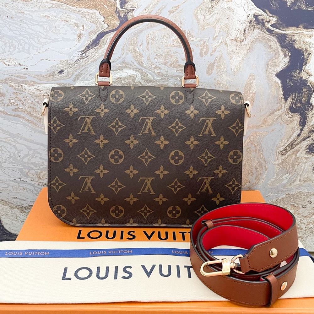 Louis Vuitton Monogram Vaugirard Creme Shoulder Strap Crossbody Bag - Picture 3 of 15